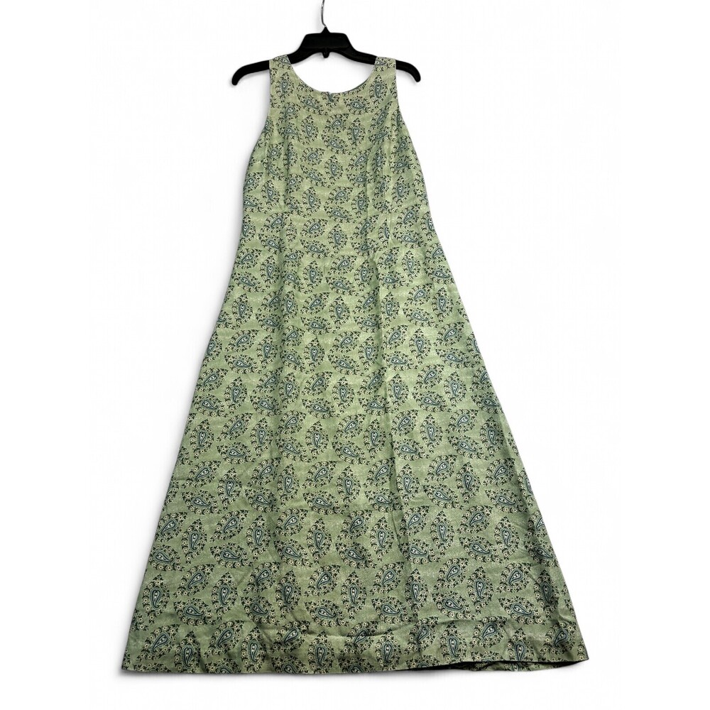Tommy Bahama Green Paisley Maxi Dress